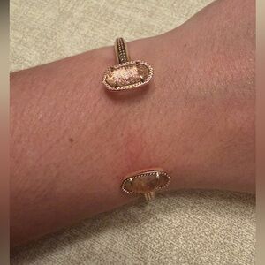 Kendra Scott Rose Gold and Bronze Glitter Stone